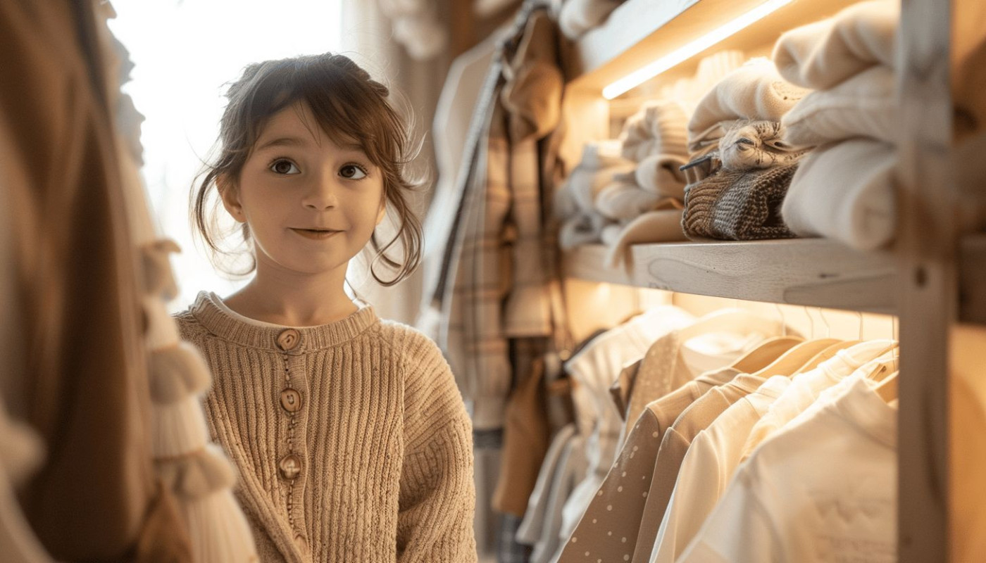 Comment créer un coin dressing inspiré de Montessori pour enfants